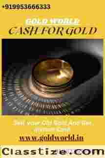 If you want instant cash for your old gold than sell your gold to the GOLDWORLD.