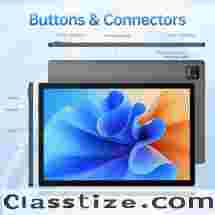 MESWAO 14 Inch Tablet, 6GB+128GB, Space Gray | Android 12 Tablet,