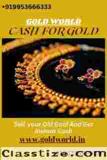  We the GOLDWORLD pay you instant cash for your old gold and highest in DELHI NCR.