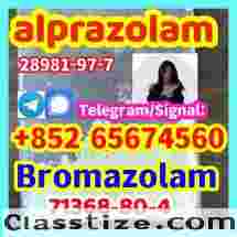 71368-80-4 Cas 71368-80-4 opioid，metonitazene.Bromazolam,Alprazolam,28981-97-7,   Bromazolam，71368-80-4，Etizolam，isotonitazene,protonitazene,CAS 119276-01-6, High quality Hot sale The Most popular If you are looking for reliable suppliers, we are the perfect choice for you within 24 hours after paymentPayment West union / Moneygram /Bitcoin / TTDelivery （fedex、TNT、dhl、EMS） / Airport / Sea or according customer requirement If you are looking for a reliable supplier,we were the perfect choice ! Gurantee 100% safe delivery,free of customs clearance ! telegram：+852 65674560 ！！！Signal：+852 65674560 ！！！ Name：CherieKim