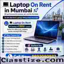laptop on rent at Rs 899/- Vashi, Belapur, Navimumbai