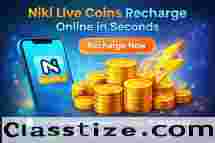 Niki Live Coins Recharge Online in Seconds				