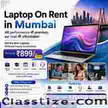 laptop on rent at Rs 899/- Mumbai, Vashi, Belapur, Navimumbai