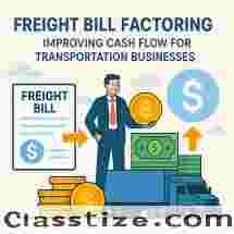 Freight factoring for small trucking companies