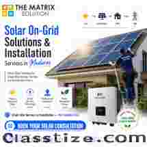 Solar Panels with Battery Backup in Madurai | The Matrix Solution