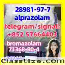 cas 28981-97-7 Alprazolam High Quality 71368-80-4 bromazolam Benzodiazepines 