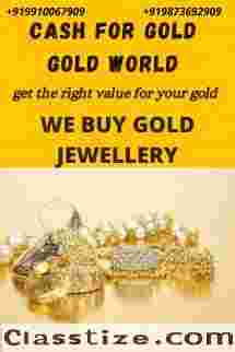 Get instant cash for gold at GOLD WORLD