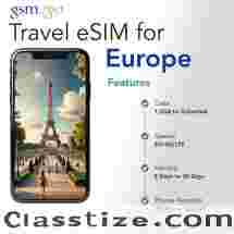 gsm2go world's best eSIM unlimited data plan for international travel