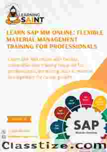 Learn SAP MM Online: Flexible Material Management Training for Professionals