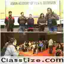 Media Person Ali Haider Ignites Enthusiasm at AAFT’s Exclusive Acting Workshop