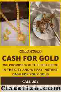 We provide you the best price for your old gold in the market