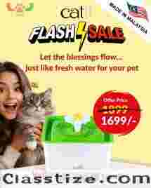 Catit Mini Flower Fountain for Cats Best Cat Water Fountain Online