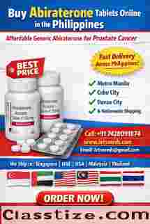 Buy Abiraterone Tablets Online Philippines with Fast Shipping