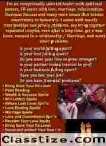 PALM READER WITH SPIRITUAL DISTANCE HEALING POWER +27731804765