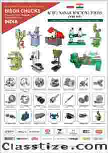 power chucks, self centring chucks, independent chucks, true chucks, dog chucks, cnc vmc tooling dealers in delhi