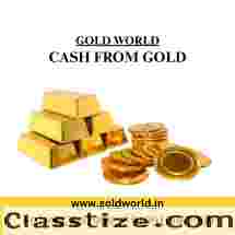 Come with any amount of gold and get instant cash on your gold.