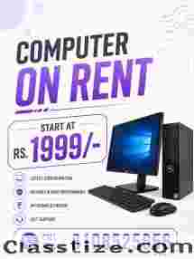 Computer on rent at rs.1999/-Mumbai Vashi, Belapur, Navimumbai