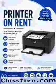rental on printer price =-699