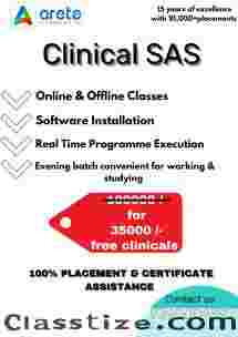 Clinical SAS training and placements with Certificate 