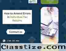 How to Amend Errors in Individual Tax Returns