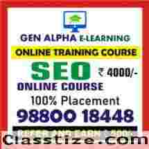 Gen Alpha E-Learning | online SEO Course | Salary 50 K per month /- | 8018