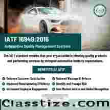 IATF 16949 Certification for Automotive in Gurugram