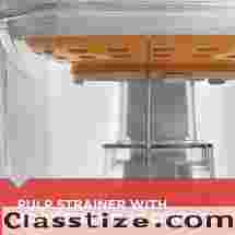 BLACK+DECKER 32oz Electric Citrus Juicer, CJ625, Pressure Activated, Adjustable Pulp Control, Dishwasher-Safe