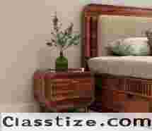    6899.00 ₹ Buy Lotus Premium Sheesham Wood Bedside Table (Honey Finish) at 30% OFF Online