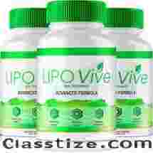 Lipovive: Natural Metabolism & Weight Support Formula