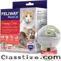  FELIWAY MultiCat Calming FELIWAY MultiCat Calming Pheromone Diffuser for house-cats, 30 Day Starter Kit (48 mL) Deal price ;-  $22  Save(-10%)  List Price: $24.99  28,855 ratings   This is an n  Amazon  product >>>      Brand                                                           -        FELIWAY  Flavor                                                          -         Flavorless  Age Range (Description)                           -         All Life Stages  Item Form                                                   -         Liquid  Specific Uses For Product                       -         Behavior  About this item FELIWAY is vet recommended, and the #1 selling solution: FELIWAY MultiCat may help to reduce common signs of tension between cats at home such as conflict, fighting, chasing and blocking  84% of Cat Owners saw significant improvement when using FELIWAY MultiCat*  FELIWAY MultiCat diffuser is a drug free solution that mimics a mother cat’s natural nursing pheromones to stimulate social contact and acceptance  Plug the diffuser in with the vents facing up, and avoid placing the diffuser under shelves and behind doors, curtains, or furniture: for the best results, place in the room(s) where your cat spends most of his or her time  Starter kit includes 1 diffuser head and 1 vial; to maximize effectiveness, replace the vial once a month, and the diffuser every 6 months  Click the link to Buy >>>