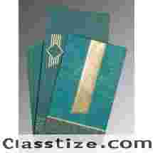 Elegant Embossed Wedding Cards | Save the Date & Floral Embossed Invites 