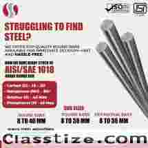 Top MS Round Bars Manufacturer | High-Quality Mild Steel Bars