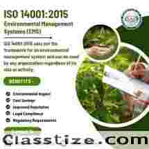 ISO 14001 Certification in Tiruppur