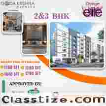 Modern 2 & 3 BHK Flats for Sale in Lingampally