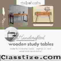 Top Wooden Study Table Designs for Modern Homes