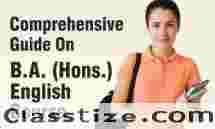 B.A. English Honours - Course Details, Scope & Colleges