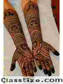 Get Creative Henna by the Best Bridal Mehndi Artist in Lucknow Today