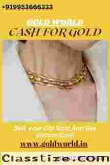  We the GOLDWORLD pay you instant cash for your old gold and highest in DELHI NCR.