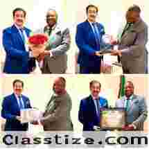 ICMEI Conferred Patronship of Indo Mozambique Film and Cultural Forum on Mozambique High Commissioner