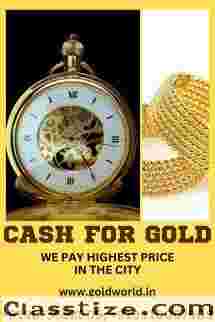 If you want instant cash for your old gold than sell your gold to the GOLDWORLD.
