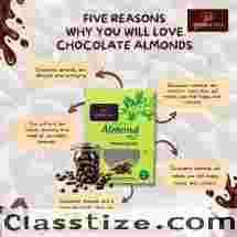 100% Natural Premium Black Forest Flavour Almonds | Foodnuta