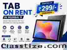 tablet on rent rs 299/-