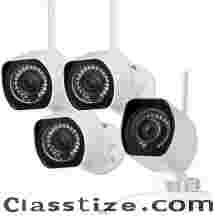 Zmodo Outdoor Security Cameras Wifi - 1080p Full HD Surveillance