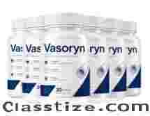 How does Vasoryn support healthy circulation?