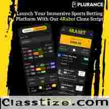 4Rabet Clone Script: Build Your Sports Betting Platform with Plurance