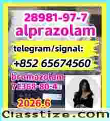 Alprazolam,28981-97-7,    telegram/signal+852 65674560  5cladba Raw Materials precursor 5fadb adbb jwh-018 Cannabinoids 1119-51-3 68-12-2 dmf k2 584-08-7 109555-87-5 43120-28-1 alprazolam 28981-97-7 benzodiazepines    bromazolam 71368-80-4  etizolam 40054-69-1  802855-66-9 eutylone 3mmc 4mmc 17764-18-0 mdma PMK 28578-16-7 powder oil ethyl glycidate 1369021-80-6 1451-82-7  BMK 5449-12-7 powder oil glycerin acid  49851-31-2  718-08-1 119276-01-6 protonitazene opioid isotonitazene metonitazene 14188-81-9 14680-51-4  China factory supply China supplier hot sale safe delivery door to door new formula top quality source factory yellow And  white powder best price free sample the warehouse has goods in stock al/telegram/signal+852 65674560 