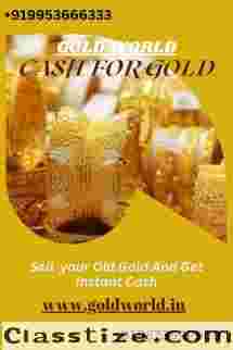 If you want instant cash for your old gold than sell your gold to the GOLDWORLD.