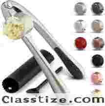 Zulay Kitchen Premium Garlic Press Set Review