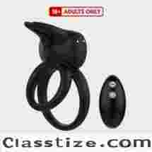 Buy Double Penis Ring with Remote Control in India | Call: 9836794089
