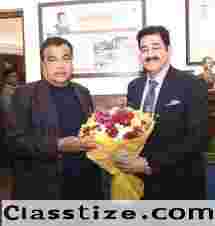 Dr. Sandeep Marwah Meets Union Minister Nitin Gadkari, Briefs Him on the Vision of Asian Education Group